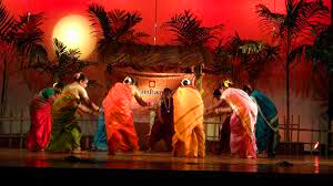 Hindu Goan folk dancers
